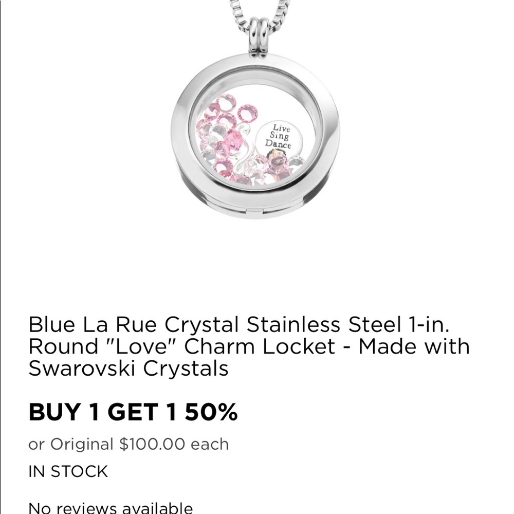 Blue La Rue Locket - Picture 7 of 8
